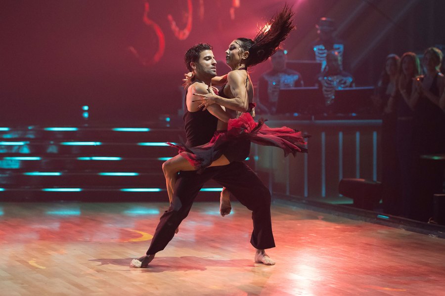 Jen Affleck and Jan Jan Ravnik Dancing With the Stars Halloween Night