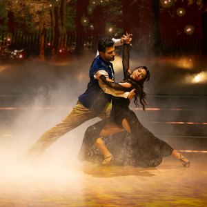 Jen Affleck and Jan Ravnik Dancing With the Stars Wicked Night DWTS