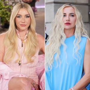 Kesha Squashes Rumors She Attended Paris Fashion Week After Lookalike s Braless and Side Baring Dress Goes Viral 2238742213 2213423525