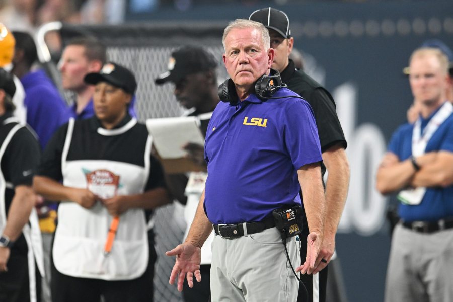Kyren Lacy s Dad Celebrates Brian Kelly s Firing Claims Ex LSU Coach Didn t Call After Son s Death GettyImages 2169817432