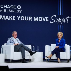 Barbara Corcoran at Chase for Business' Make Your Move Summit, a conference for small business owners hosted in Chicago.