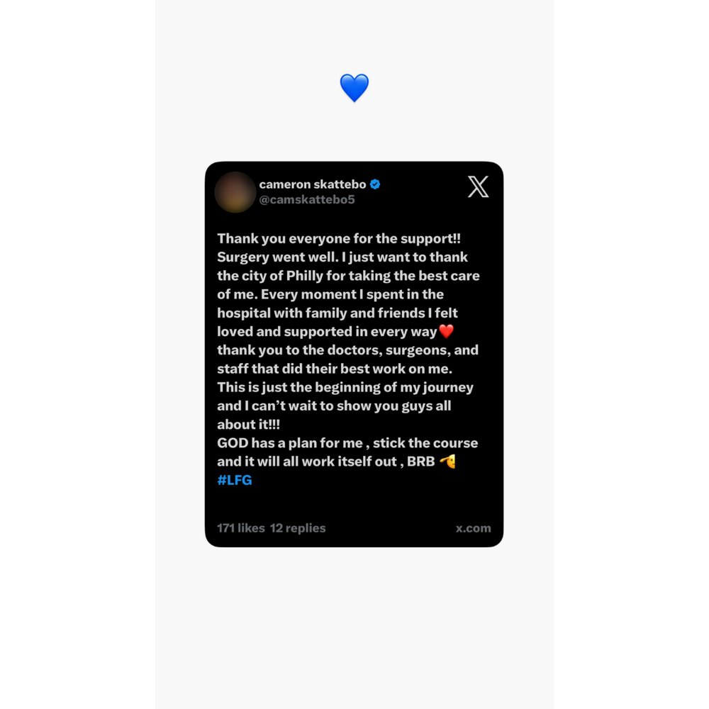New York Giants RB Cam Skattebo s Girlfriend Reacts to His Horrifying Season Ending Injury