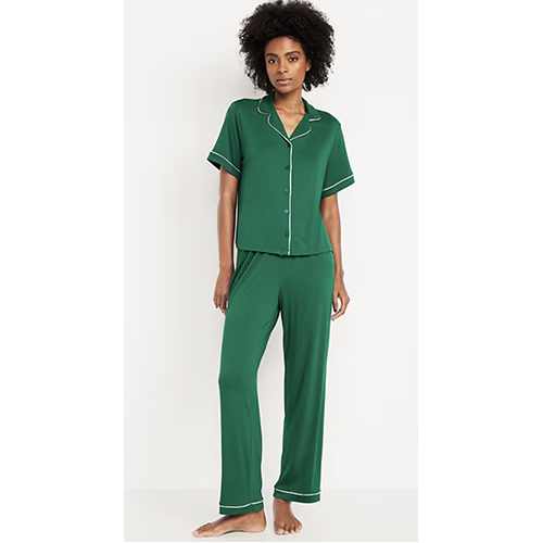 OLD NAVY SUNDAY SLEEP KNIT JERSEY PANT SET