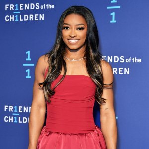Simone Biles Seemingly Confirms Boob Job After Performing 1st Flip in a Year With New Cherries Emoji GettyImages 2180905256