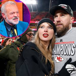 Taylor Swift Casually Calls Travis Kelce My Fiance on The Graham Norton Show GettyImages 2196122888