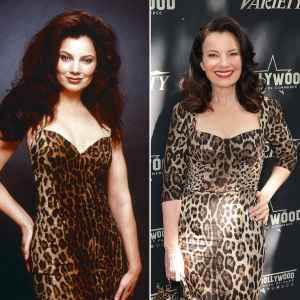 The Nanny s Fran Drescher Reprises Leopard Print Dress While Joined by Costars at Her Walk of Fame Ceremony 2237948600