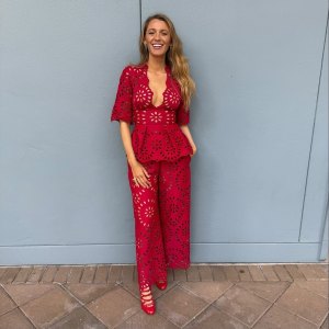 Blake Lively Jokes That She's a 'Hoarder' While Wearing Her 2009 Chanel Heels at Betty Booze Launch Event