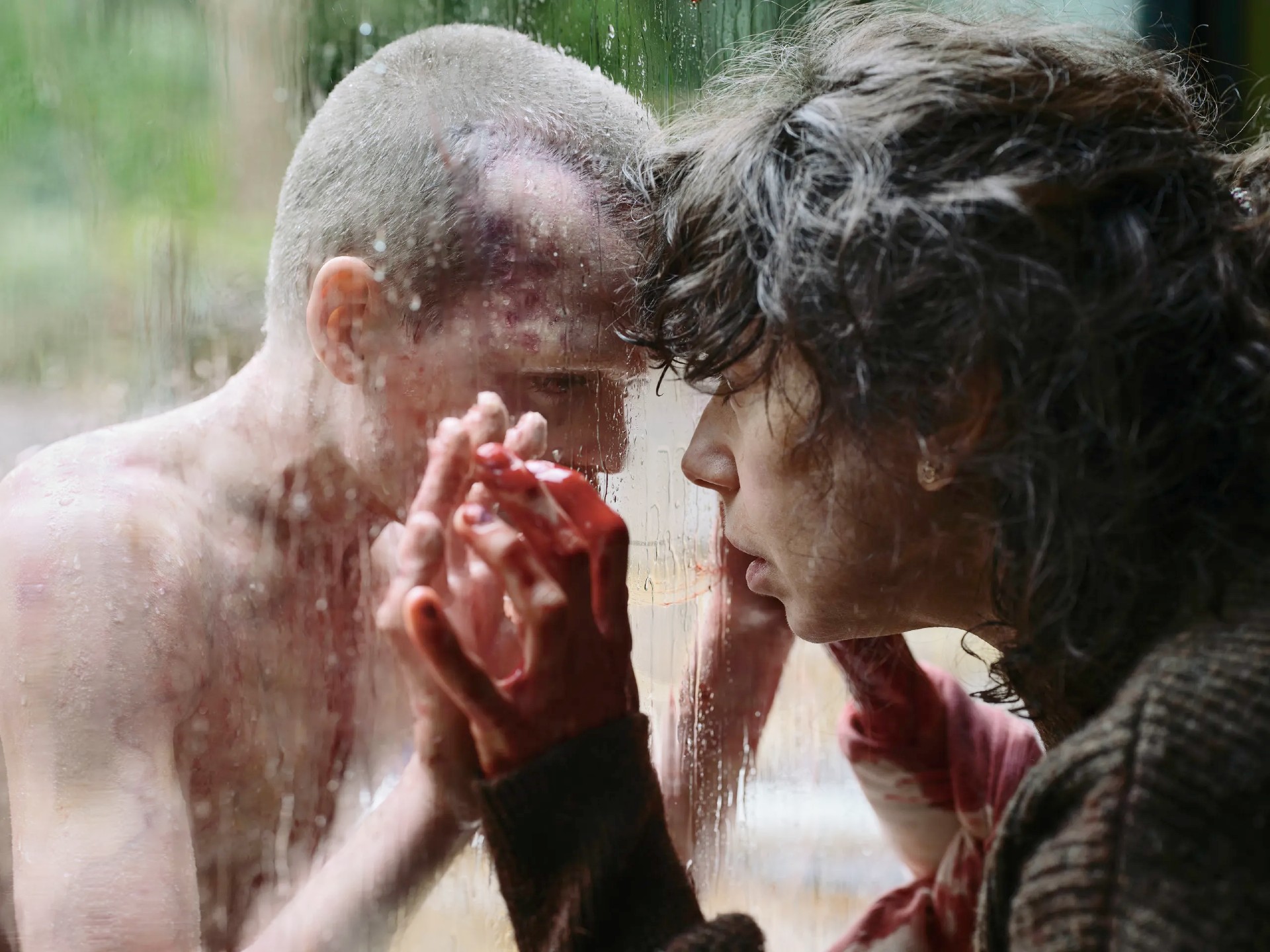 Jonah Wren Phillips and Sally Hawkins in Bring Her Back