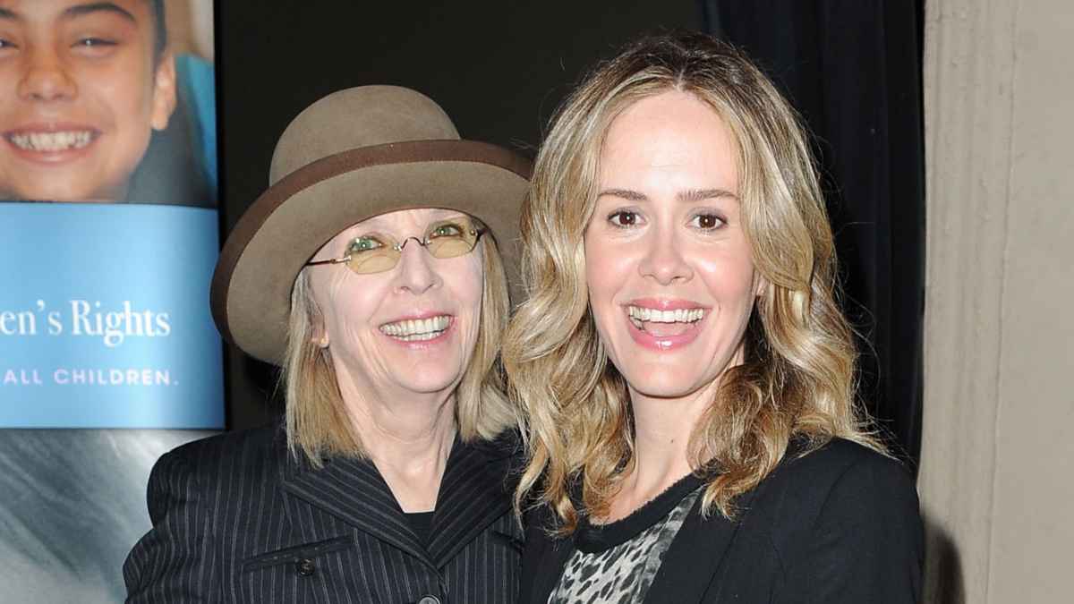 Sarah Paulson Seen Crying Outside Diane Keaton's Home After Her Death | Us Weekly