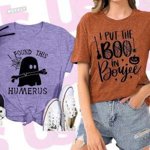 Purple, orange and burgundy T-shirts from Amazon