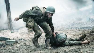 Andrew Garfield in Hacksaw Ridge