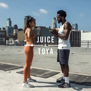 Fitness influencers Jason 'Juice' Williams and LaToya 'Toya' Johnson in Juice & Tona