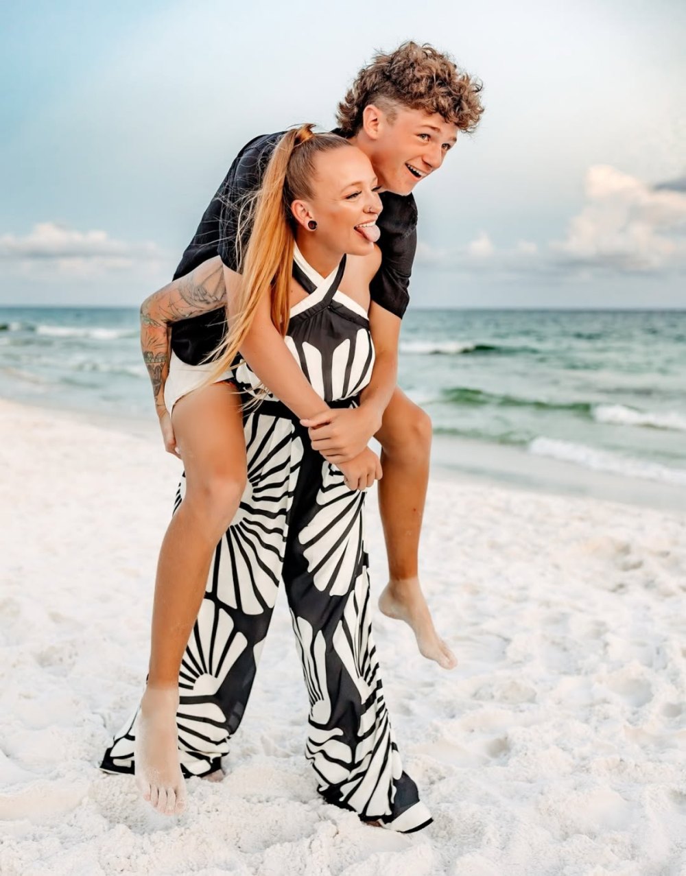 Teen Mom Star Maci Bookout Celebrates Son Bentleys 17th Birthday With New Family Photos