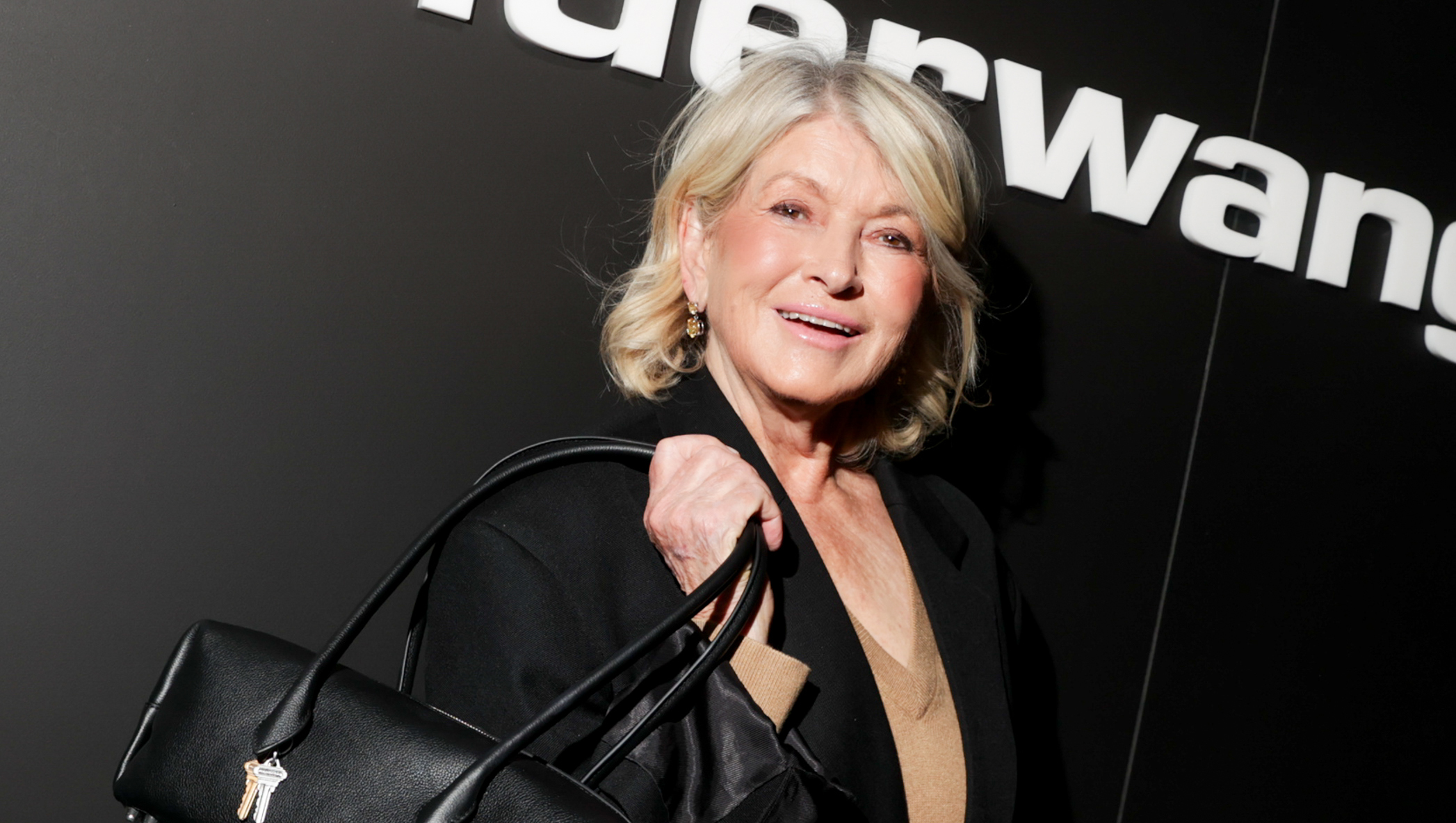 Martha Stewart at the Alexander Wang fashion show as part of Spring/Summer 2026 New York Fashion Week on September 12, 2025 in New York, New York. (Photo by Lexie Moreland/WWD via Getty Images)