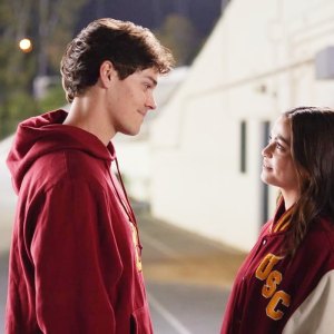 Noah Beck and Siena Agudong in Sidelined 2