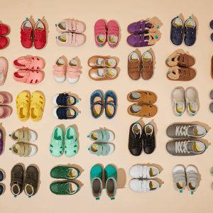 ten little shoes for kids