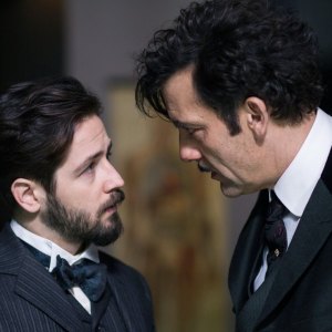 Michael Angarano, Clive Owen in The Knick