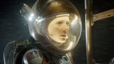 Jessica Chastain in The Martian