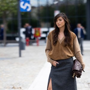 v-neck sweater