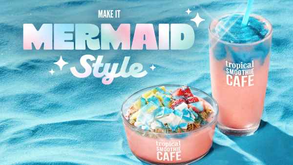 Tropical Smoothie Cafe Mermaid Style Menu