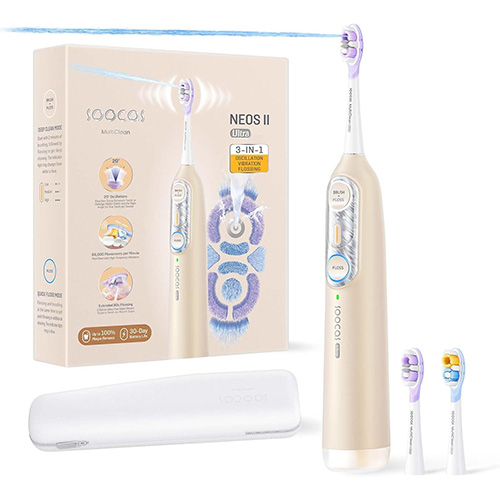 Soocas NEOS II Ultra &ndash; Electric Toothbrush with Water Flosser Combo