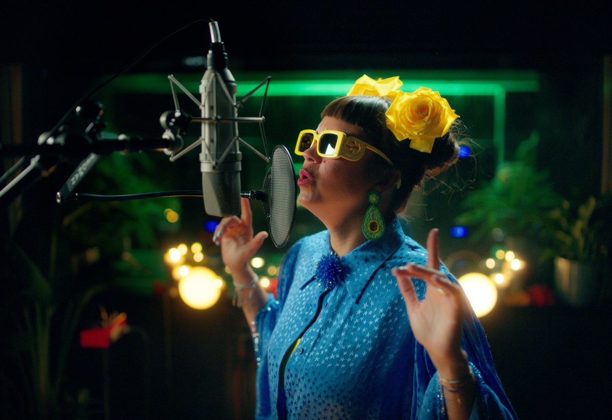 Liliana Saumet interpretando La Bilirrubina