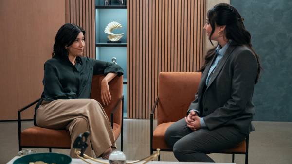 Lilah Estrada Gushes Over 'Man on the Inside' Romance With Stephanie Beatriz