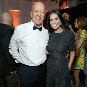 Demi Moore Showed Support for Ex Husband Bruce Willis at Association for Frontotemporal Degeneration Benefit