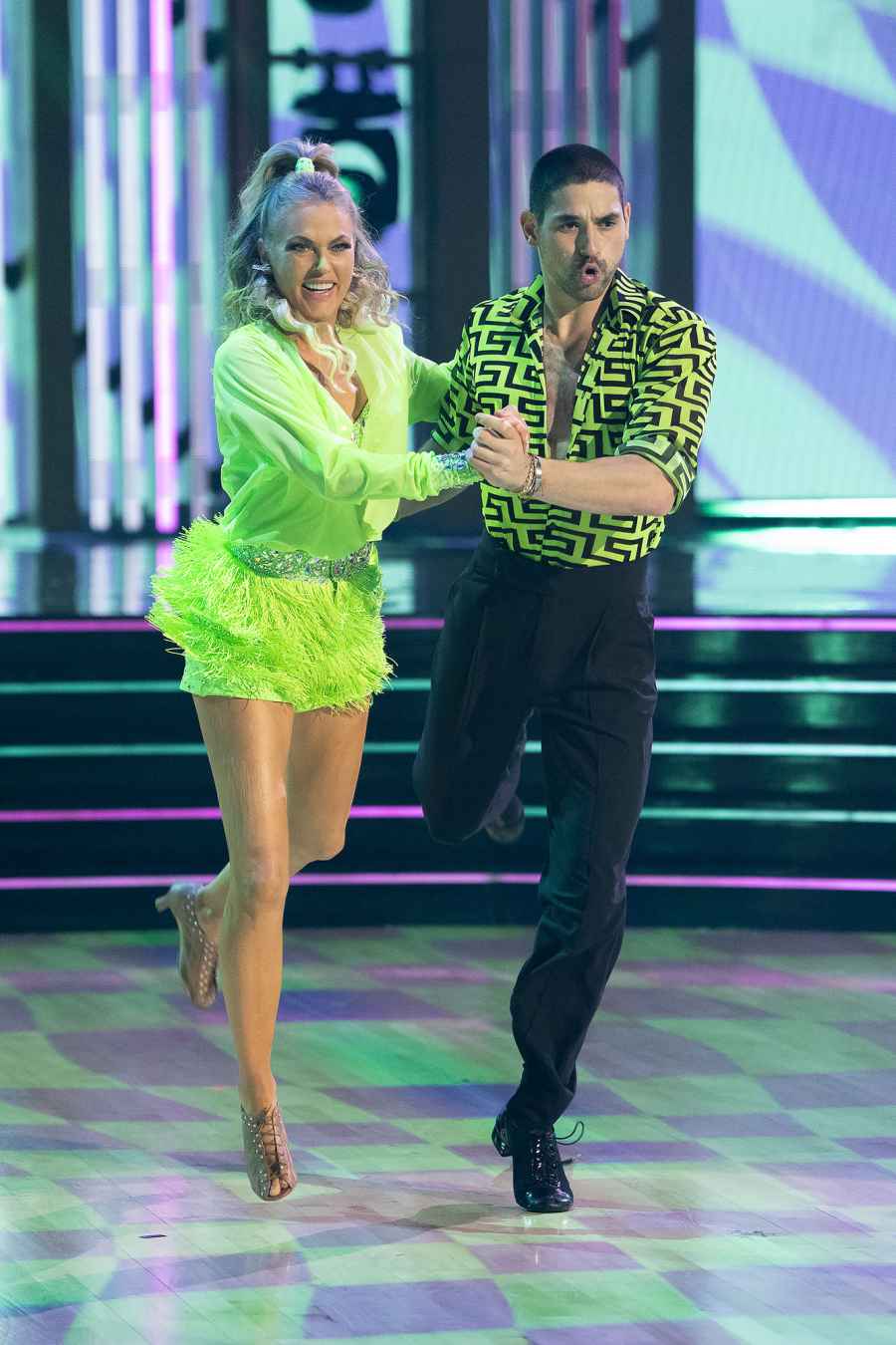 Elaine Hendrix and Alan Bersten Dancing With the Stars 20th Birthday Party