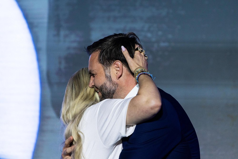 Erika Kirk Explains Intimate Hug With Vice President JD Vance My Love Language Is Touch GettyImages 2243536022