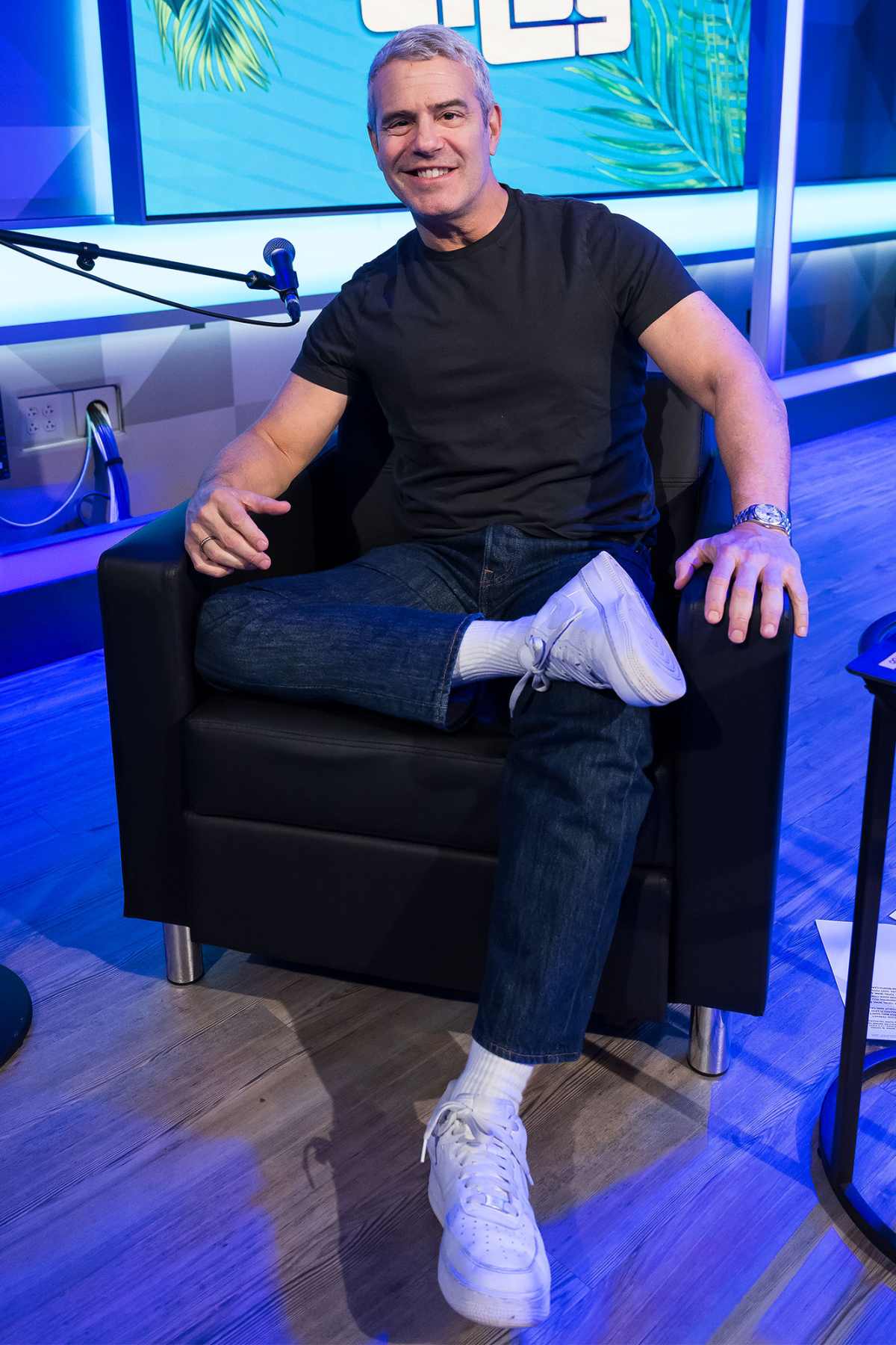 Feature Andy Cohen Shows Off Feet on Today Show