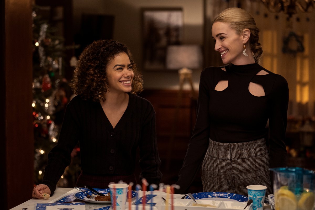 How Ginny & Georgia's Brianne Howey Celebrates Holidays With Daughter on Set