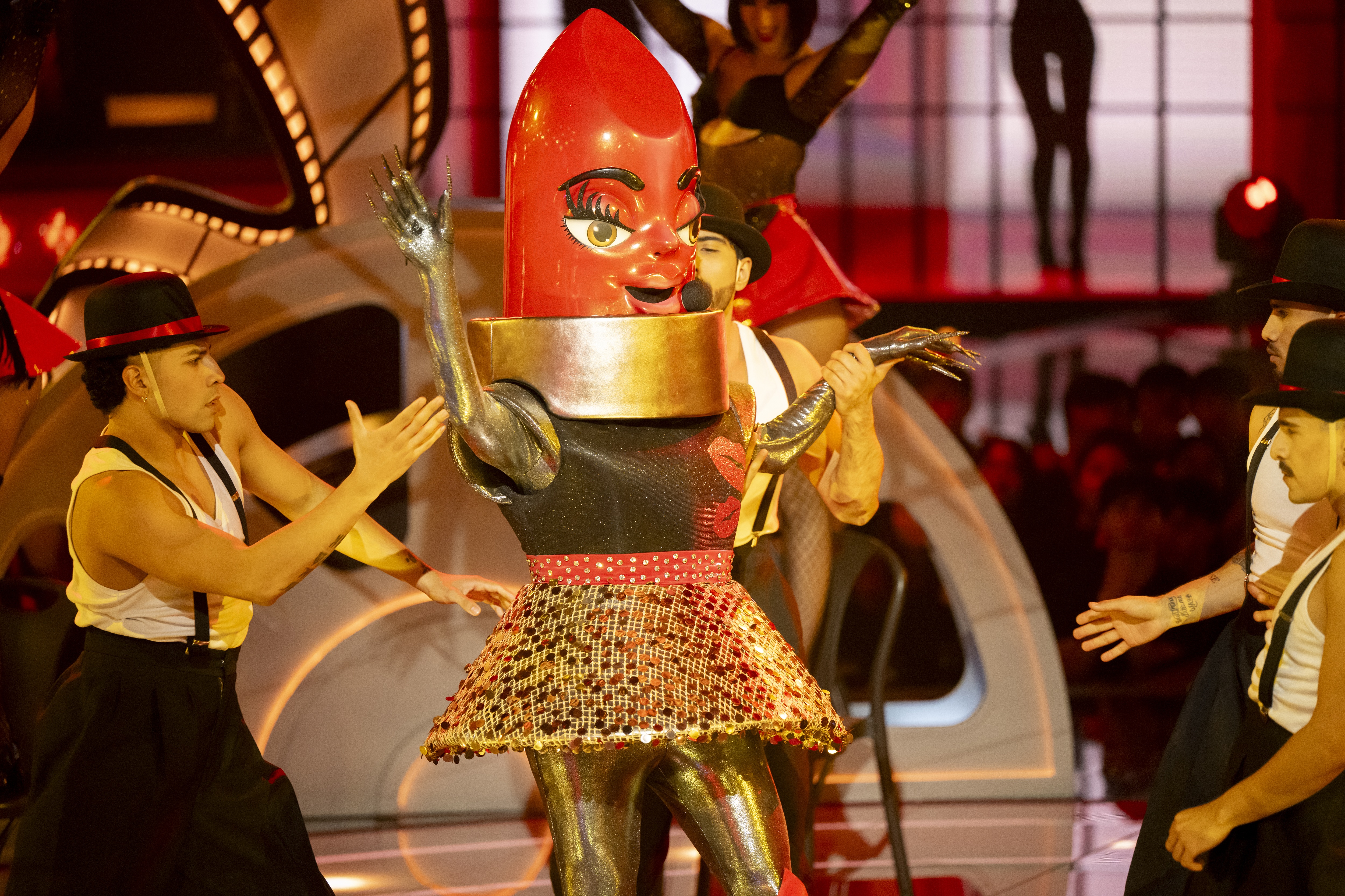 Cynthia Klitbo es “Ruby Gloss” en 'Quién es la Máscara'.