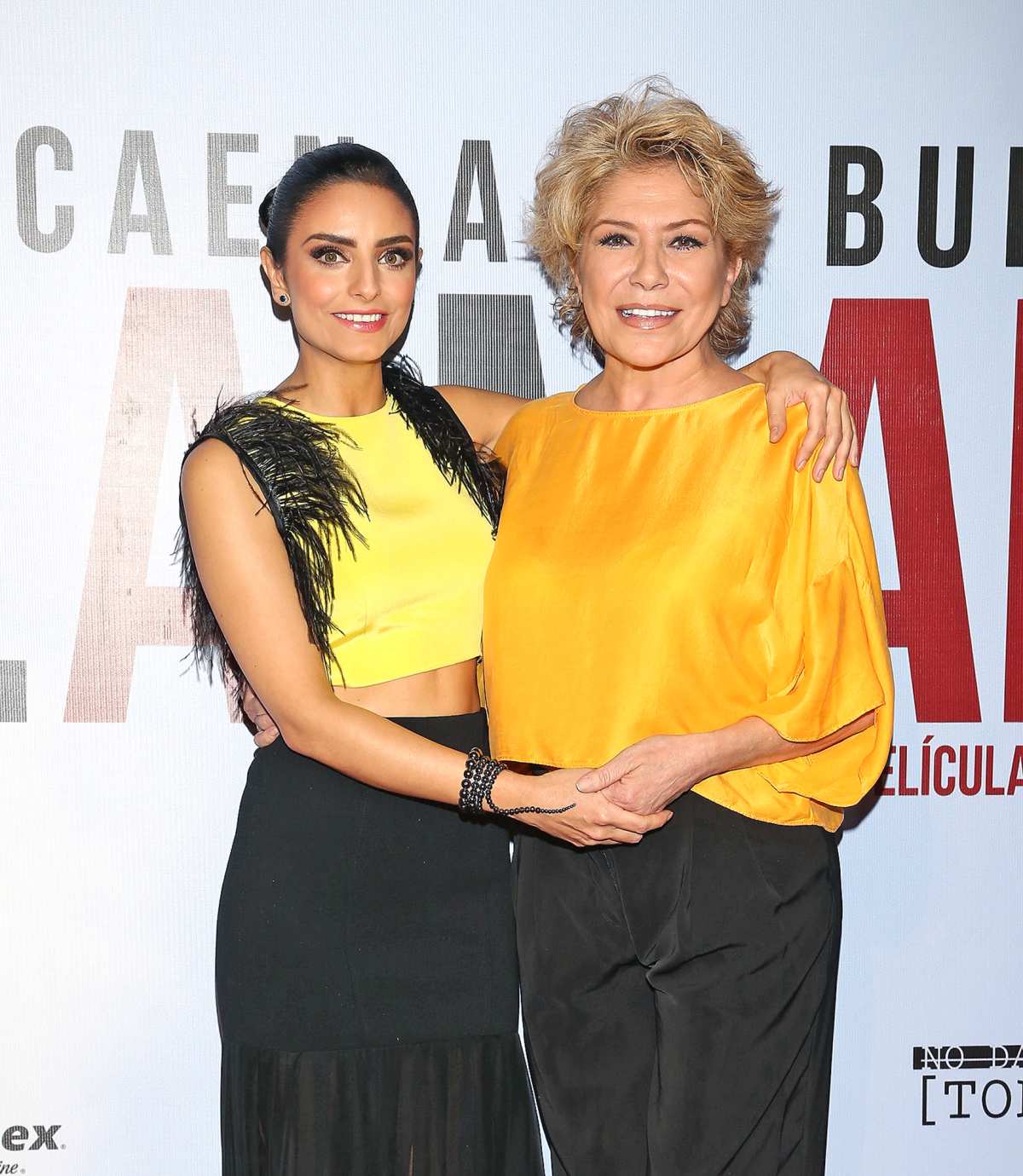 Gabriela Michele with daughter Aislinn Derbez