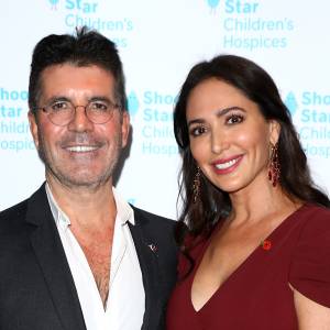 Simon Cowell and Lauren Silverman