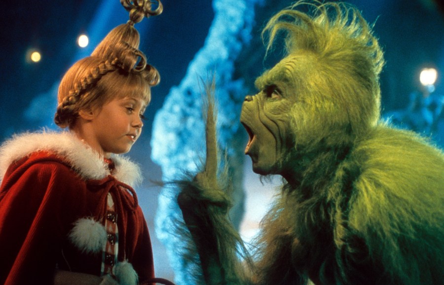 GettyImages-163438926 Jim Carrey and Taylor Momsen Have a Grinch Reunion at Rock and Roll Hall of Fame