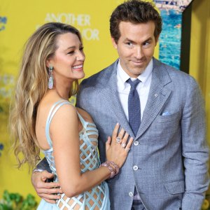 GettyImages-2211796558 Blake Lively Shares Rare Date Night Selfie With Ryan Reynolds