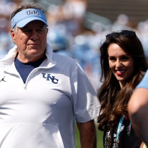 GettyImages-2234680315 Bill Belichick Jordon Hudson September 2025
