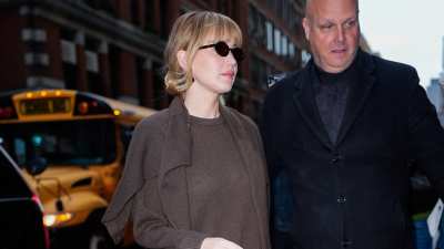 Jennifer Lawrence attends a ribbon cutting ceremony for Longines Boutique in SoHo on October 29, 2025 in New York City.