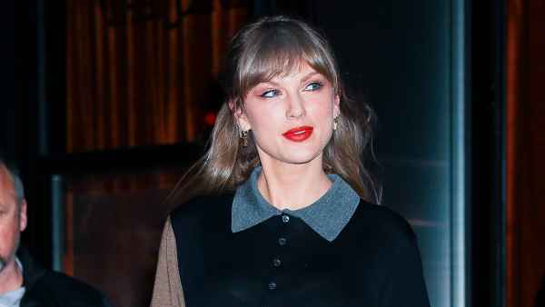 Taylor Swift seen in SoHo on November 07, 2025 in New York City.