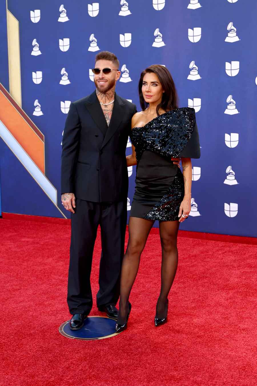 Sergio Ramos y su esposa Pilar Rubio.