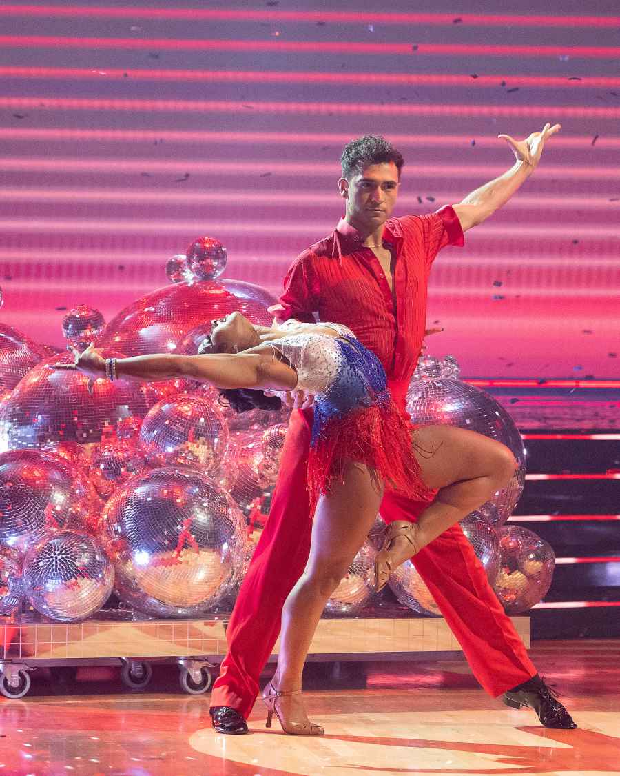Jordan Chiles and Ezra Sosa Dancing With The Stars Rock and Roll Hall of Fame Night