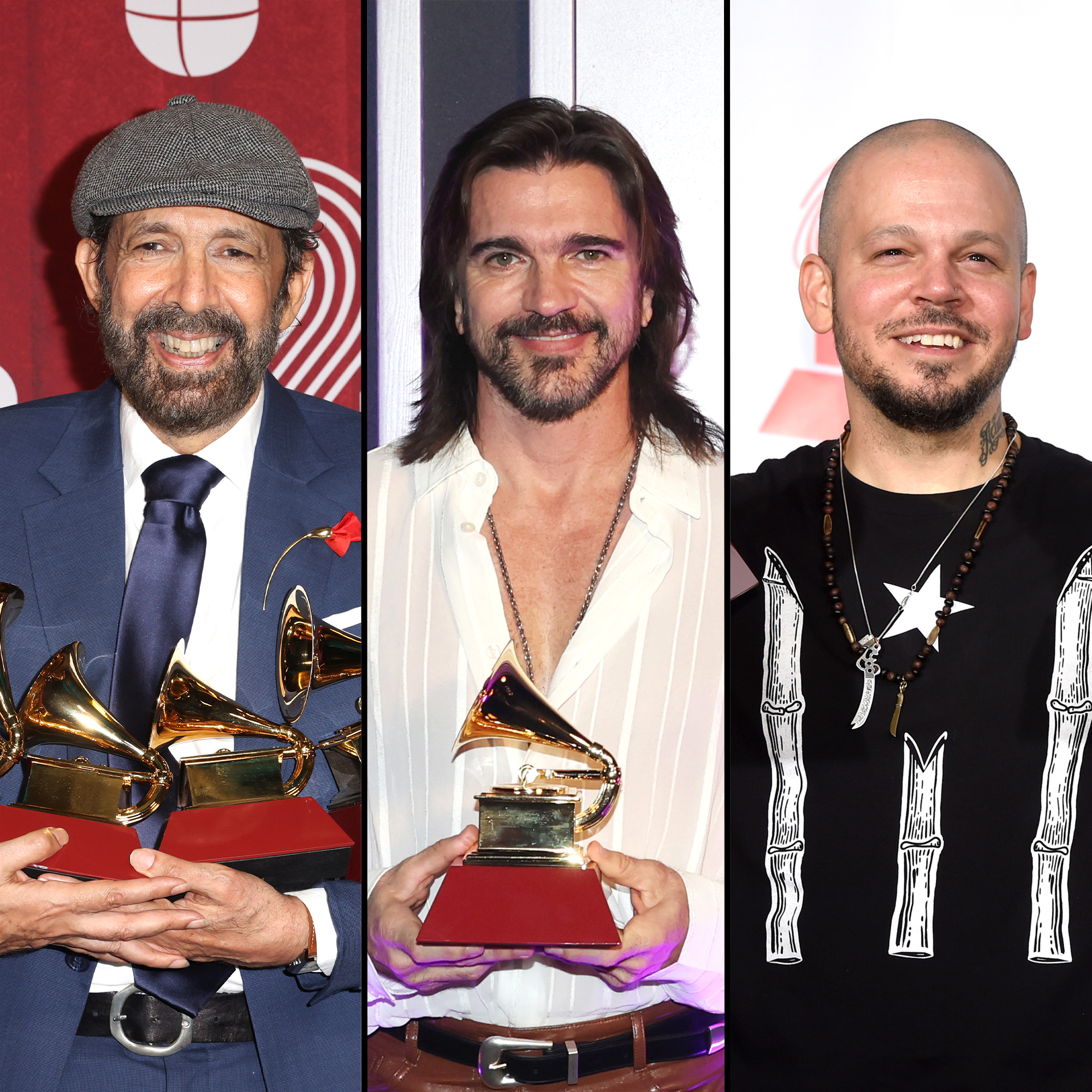 Juan Luis Guerra Juanes y Rene Perez