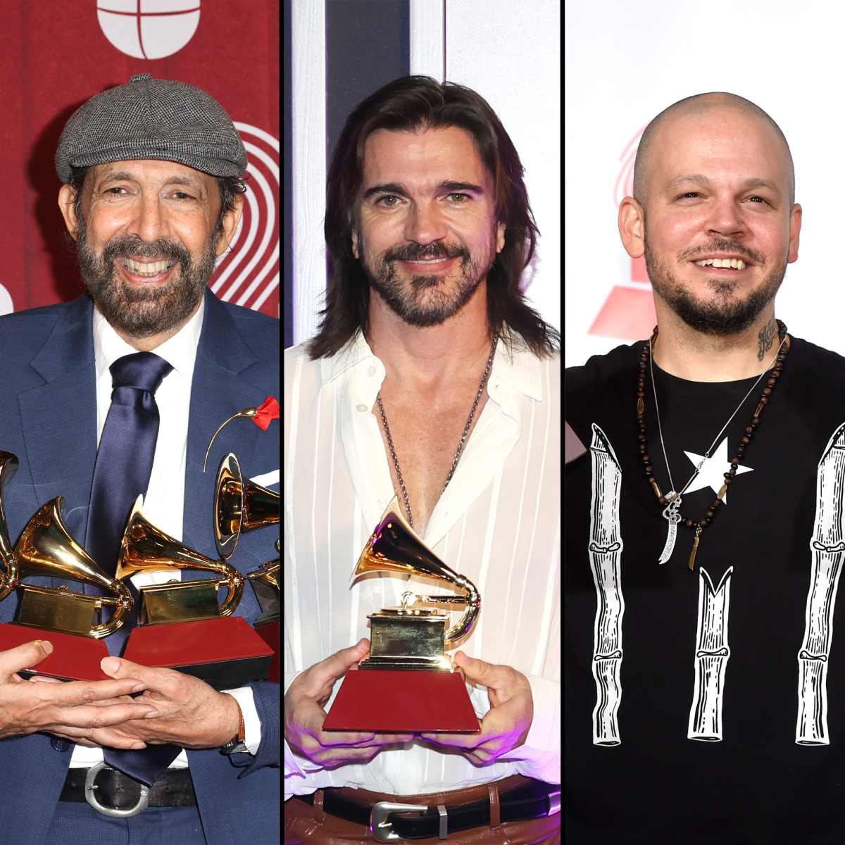 Juan Luis Guerra Juanes y Rene Perez
