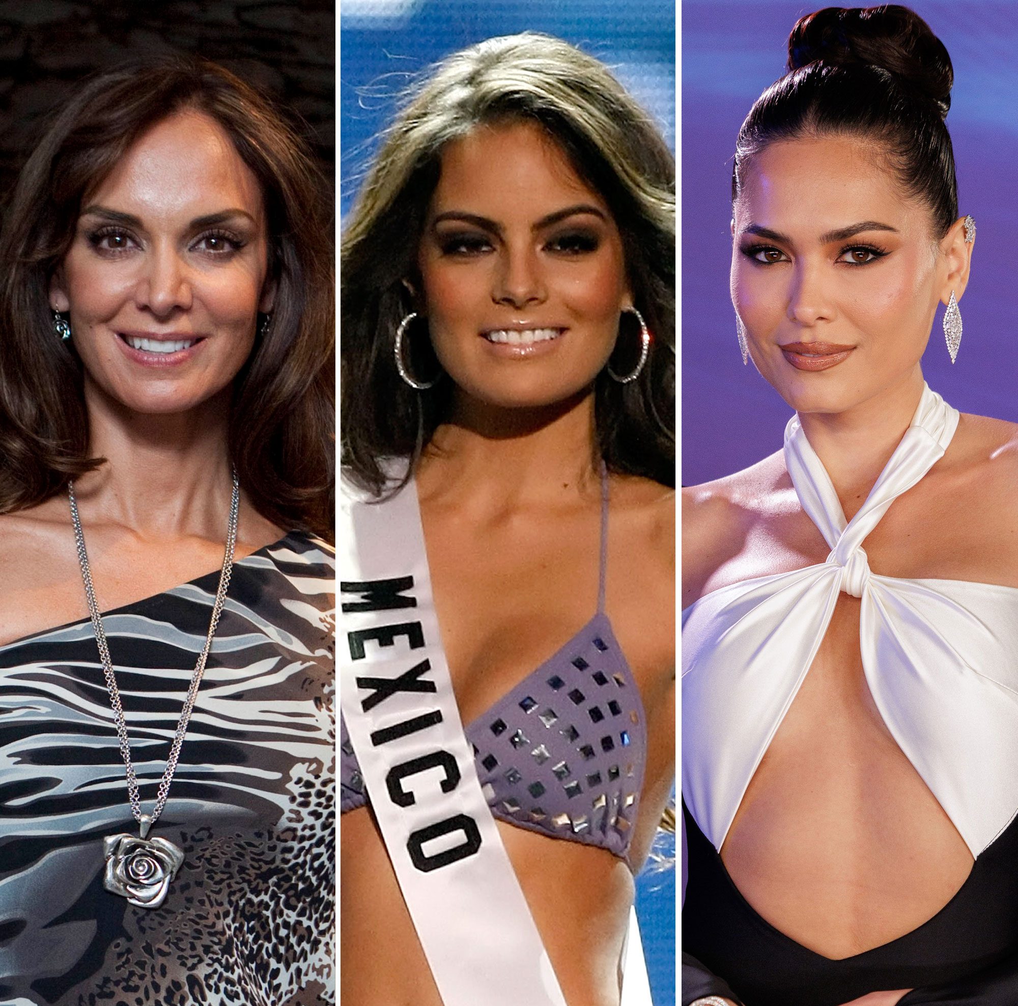 Lupita Jones Ximena Navarrete y Andrea Meza