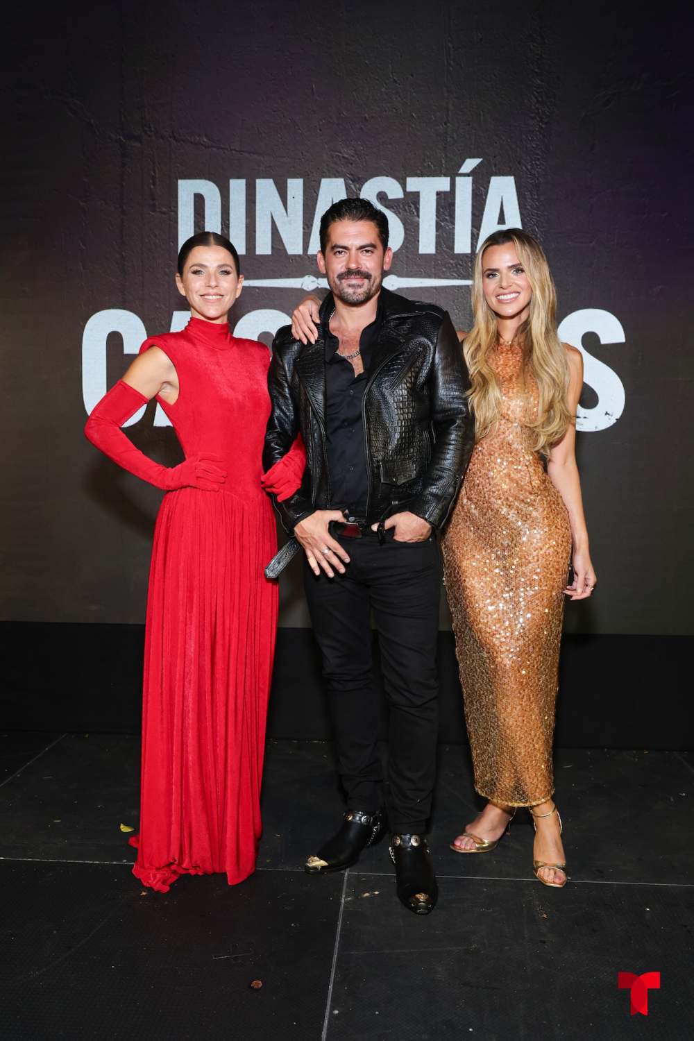 María Fernanda Yepes, Iván Arana e Isabella Castillo