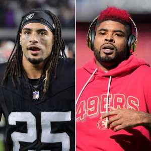 Panthers Tre Von Moehrig Hit 49ers Jauan Jennings in the Junk Before Chaotic Fight on Monday Night Football