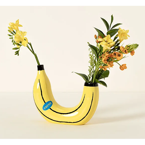 Peeling Banana Vase
