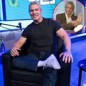 Promo Andy Cohen Shows Off Feet on Today Show