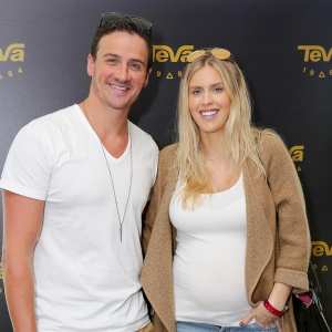 Ryan Lochte and model Kayla Rae Reid attend Kari Feinstein s Pre Oscar Style Lounge GettyImages 644559428